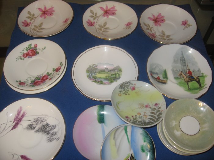 Vintage Royal Stafford Vale Clarence Kent Tea Cup LOT