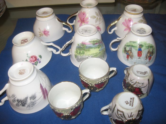 Vintage Royal Stafford Vale Clarence Kent Tea Cup LOT