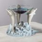 Colorful Dolphin Oil Warmer