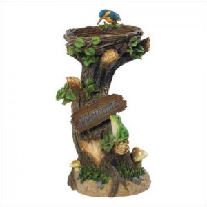 Bird's Nest Solar Lamp