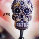 Flower Tibet Skull Claw