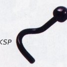 Blackline Semisphere Nostril Studs