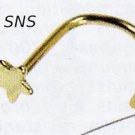 Star Nostril Stud 18k Gold