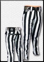 Striped Jeans
