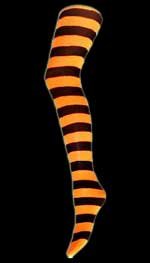 Orange Strip Stocking