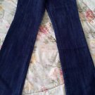 Wet Seal Size 1 Skinny Dark Wash Jeans 26W 32L stretchy Excellent Wetseal