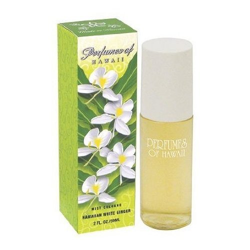 Perfumes of Hawaii White Ginger Hawaiian Flower Cologne 2 fl oz