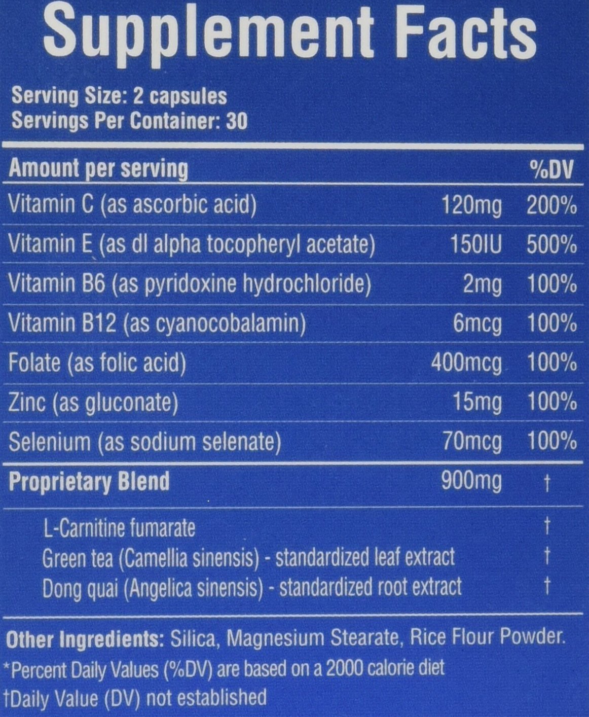 Fertility Blend for Men Daily Wellness 60 Capsules