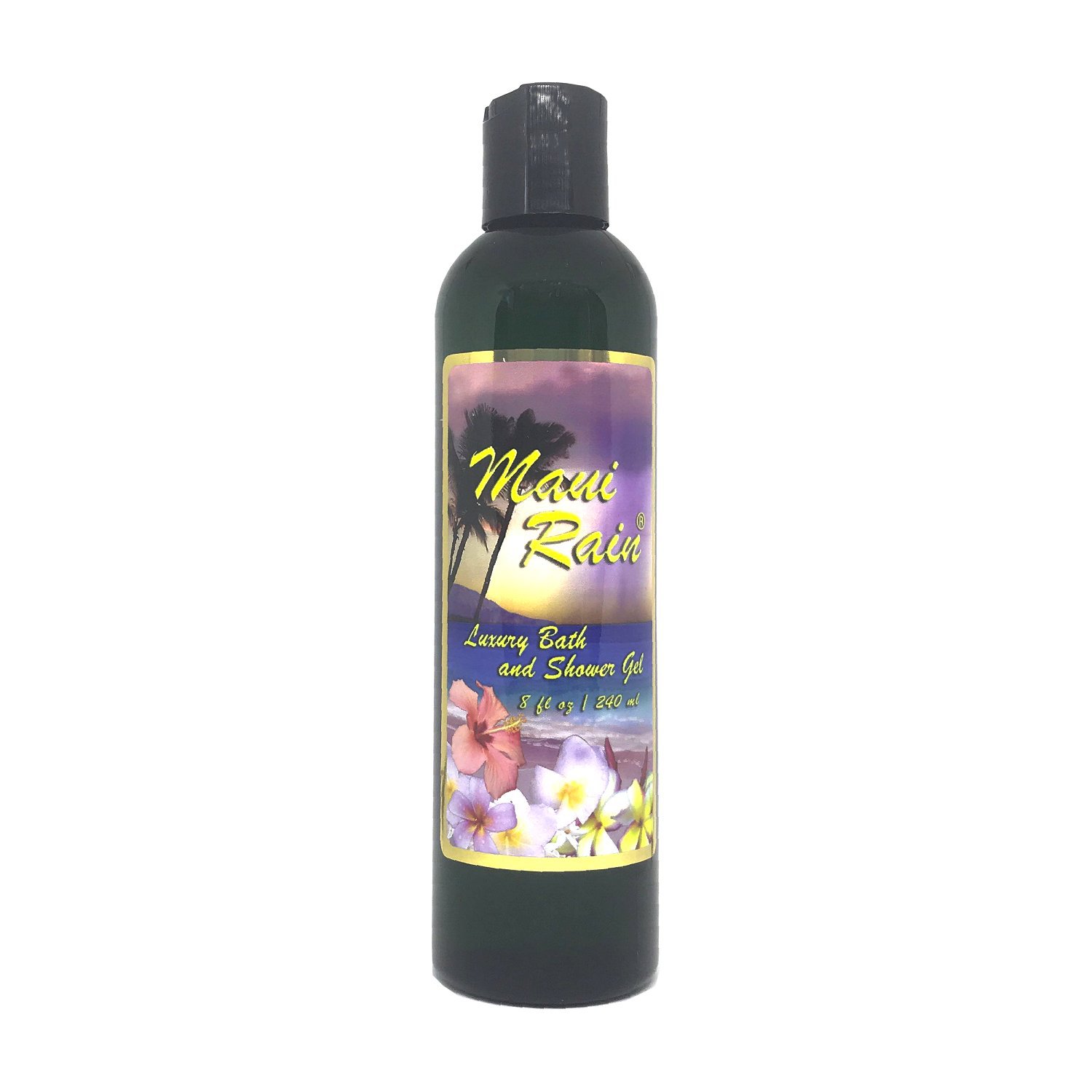 Maui Rain Luxury Bath and Shower Gel 8 fl oz Bottle