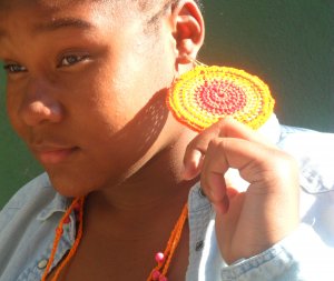 Crochet Earring Island Flavor