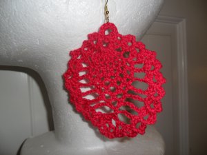 Crochet Pineapple Remix Earrings Size (M)