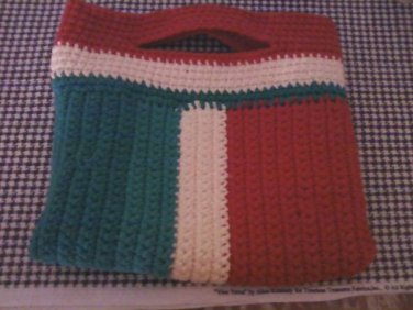 Crochet Rasta Purse