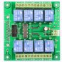 FP08 8 Relay Board Kit for PIC, AVR, 8051, Printer Port VB, LabVIEW