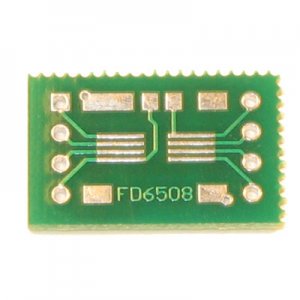 2x 8pin SSOP/TSSOP to DIP Prototype Adapter/Converter (FD6508)