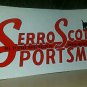 Serro Scotty 4.75" x 12" Small Die-Cut Decal