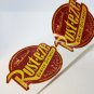 RUST-EZE X 2 DISTRESSED Vintage Style Vinyl DECAL, Car Sticker, Rat Rod, Racing
