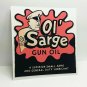 Ol' Sarge Gun Oil Vintage Style DECAL, Vinyl STICKER