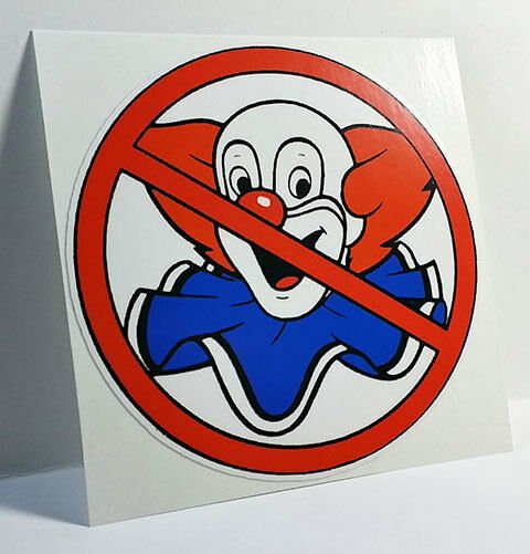 NO BOZOS Vintage Style DECAL, Vinyl STICKER, rat rod, racing, hot rod
