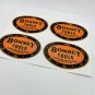 Bonney Tools DECALs, 4 Pack, Vintage Style Vinyl STICKERs, tool box, hot rod