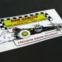 DON GARLITS SPEED SHOP DECAL, Vintage Style Vinyl STICKER, hot rod, car racing