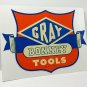 Gray Bonney Tools Vintage Style DECAL, Vinyl STICKER, rat rod, tool box, hot rod