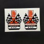 TECUMSEH ENGINE 4 HP DECALS, Vinyl STICKERS for Mini Bike, Go Kart, Mower