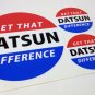 GET THAT DATSUN DIFFERENCE Vintage Style DECAL, Vinyl STICKER, racing