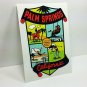 Palm Springs, California Vintage Style Travel Decal / Vinyl Sticker