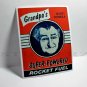 GRANDPA'S ROCKET FUEL Vintage Style DECAL, Vinyl STICKER, rat rod, racing