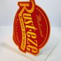 4.5" RUST-EZE Vintage Style Vinyl DECAL, Retro Car Sticker, Rat Rod, Drag Racing