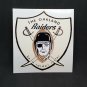 OAKLAND RAIDERS DECAL, Vintage Style 4" Vinyl 1960'S NFL STICKER