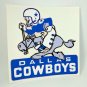 DALLAS COWBOYS Vintage Style NFL Football DECAL, Vinyl STICKER, Throwback Logo
