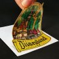 Disneyland Tinkerbell Decal / Vintage Style Vinyl Travel Sticker, Luggage Label