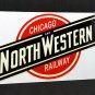 CHICAGO & NORTHWESTERN RAILWAY Vintage Style DECAL / Vinyl Railroad Sticker