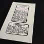 TECUMSEH ENGINE SERVICE DECALS, Vinyl STICKERS for Mini Bike, Go Kart, Mower