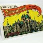 Disneyland, California Vintage Style Travel Decal / Vinyl Sticker, Luggage Label