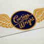Curtiss Wright Aircraft Co. Vintage Style Airplane Decal, Vinyl Sticker, 6 Inch