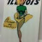 Chicago "Windy City"  Vintage Style Travel Decal / Vinyl Sticker, Luggage Label