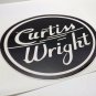 Curtiss Wright Aircraft Co. Vintage Style Airplane Decal, Vinyl Sticker, 4 Inch