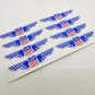 8 UNION PACIFIC 2.5 Inch DECALS / Vintage Style Vinyl Railroad Stickers