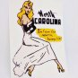 North Carolina Pinup Vintage Style Travel Decal, Vinyl Sticker, Luggage Label
