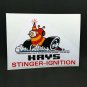 HAYS STINGER IGNITION Vintage Style DECAL, Vinyl STICKER, rat rod, racing