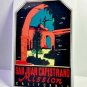 San Juan Capistrano Vintage Style Travel Decal / Vinyl Sticker, Luggage Label