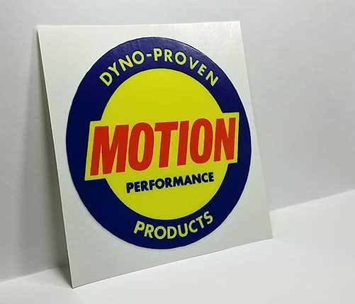 BALDWIN MOTION PERFORMANCE Vintage Style DECAL, Vinyl STICKER, rat rod, racing