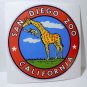 San Diego Zoo Vintage Style Travel Decal / Vinyl Sticker, Luggage Label