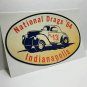 NATIONAL DRAGS '64 INDIANAPOLIS Vintage Style DECAL / STICKER, rat rod, racing