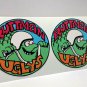 Pair of RUTTMAN UGLYS Mini Bike Vintage Style DECALs | Vinyl STICKERs, 3 Inches
