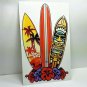 SURF BOARD Vinyl DECAL / STICKER, 6 Inches