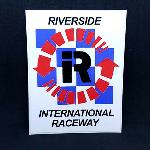 Riverside Raceway Vintage Style DECAL, Vinyl car STICKER, racing, hot/rat rod