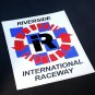 Riverside Raceway Vintage Style DECAL, Vinyl car STICKER, racing, hot/rat rod
